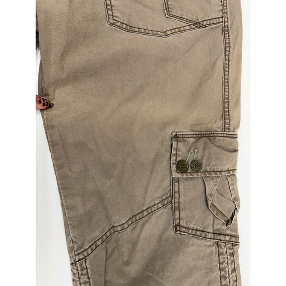 Union Bay Juniors Capris Size 9 Brown Cargo Capris - Picture 3 of 11